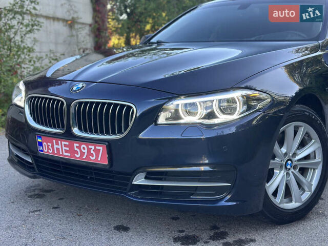 Синій БМВ 5 Серія, об'ємом двигуна 2 л та пробігом 181 тис. км за 13900 $, фото 2 на Automoto.ua