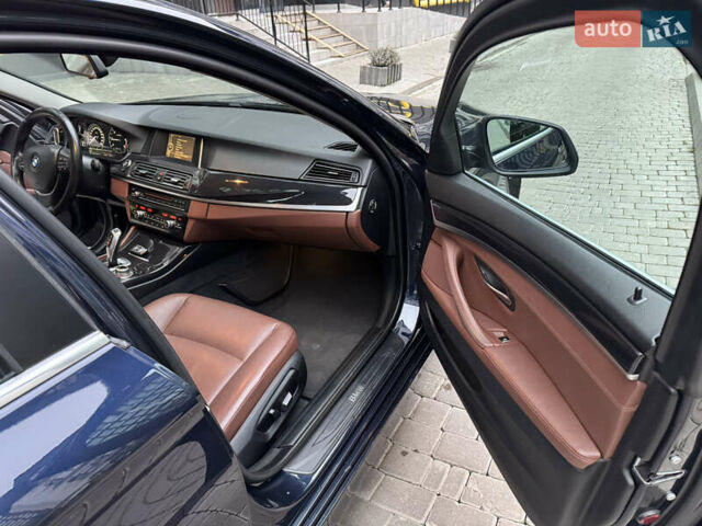 Синій БМВ 5 Серія, об'ємом двигуна 2 л та пробігом 220 тис. км за 16700 $, фото 31 на Automoto.ua
