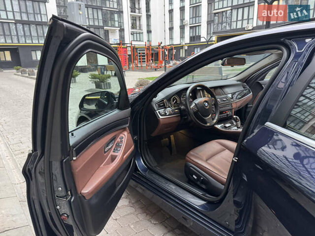 Синій БМВ 5 Серія, об'ємом двигуна 2 л та пробігом 220 тис. км за 16700 $, фото 17 на Automoto.ua