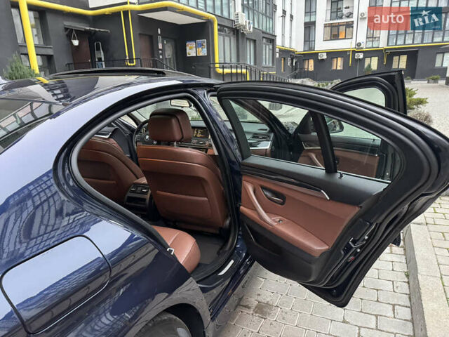 Синій БМВ 5 Серія, об'ємом двигуна 2 л та пробігом 220 тис. км за 16700 $, фото 30 на Automoto.ua