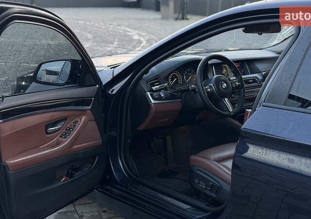 Синий БМВ 5 Серия, объемом двигателя 3 л и пробегом 388 тыс. км за 21500 $, фото 4 на Automoto.ua