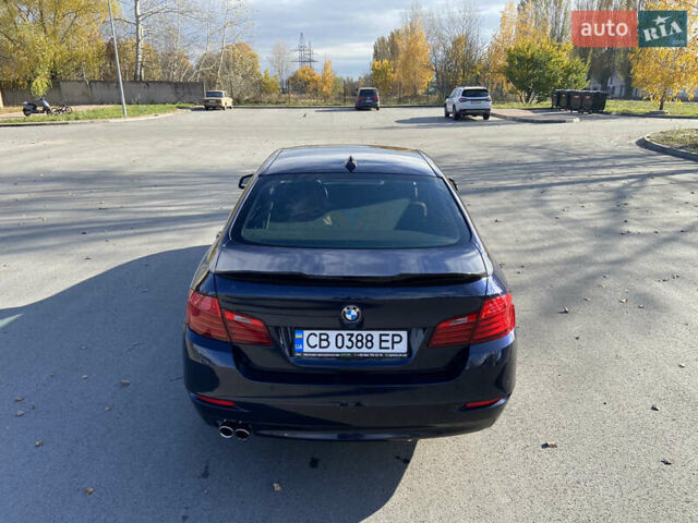 БМВ 5 Серія 2014 у Чернігові на Automoto.ua Синій БМВ 5 Серія, об'ємом двигуна 3 л та пробігом 90 тис. км за 28900 $, фото 6 на Automoto.ua