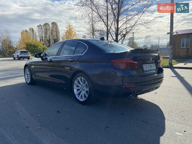 БМВ 5 Серія 2014 у Чернігові на Automoto.ua Синій БМВ 5 Серія, об'ємом двигуна 3 л та пробігом 90 тис. км за 28900 $, фото 9 на Automoto.ua