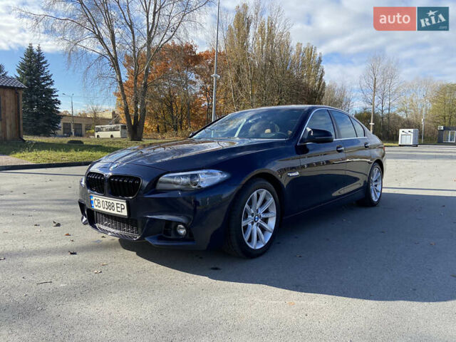 БМВ 5 Серія 2014 у Чернігові на Automoto.ua Синій БМВ 5 Серія, об'ємом двигуна 3 л та пробігом 90 тис. км за 28900 $, фото 13 на Automoto.ua