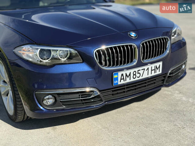 Синий БМВ 5 Серия, объемом двигателя 2.98 л и пробегом 183 тыс. км за 15500 $, фото 12 на Automoto.ua