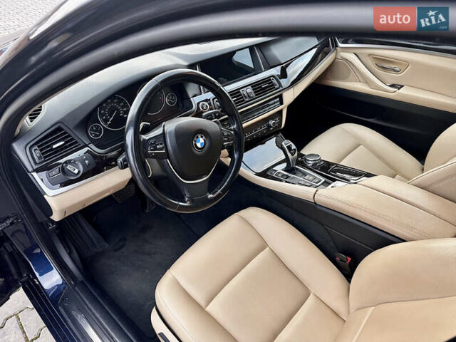 Синий БМВ 5 Серия, объемом двигателя 2 л и пробегом 189 тыс. км за 16000 $, фото 20 на Automoto.ua