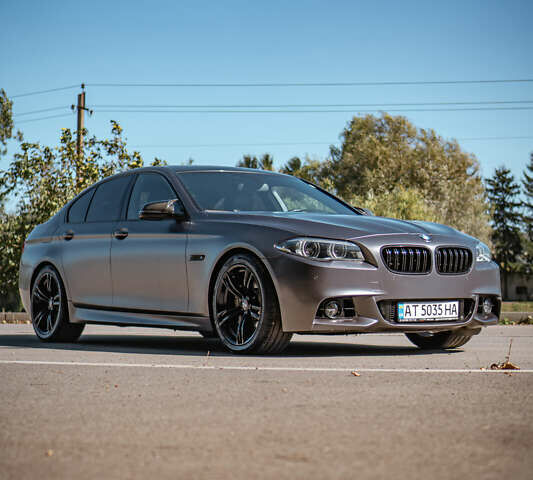 Синий БМВ 5 Серия, объемом двигателя 2 л и пробегом 116 тыс. км за 20000 $, фото 4 на Automoto.ua