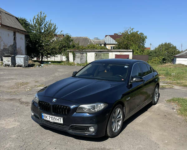 Синий БМВ 5 Серия, объемом двигателя 2 л и пробегом 165 тыс. км за 14000 $, фото 3 на Automoto.ua
