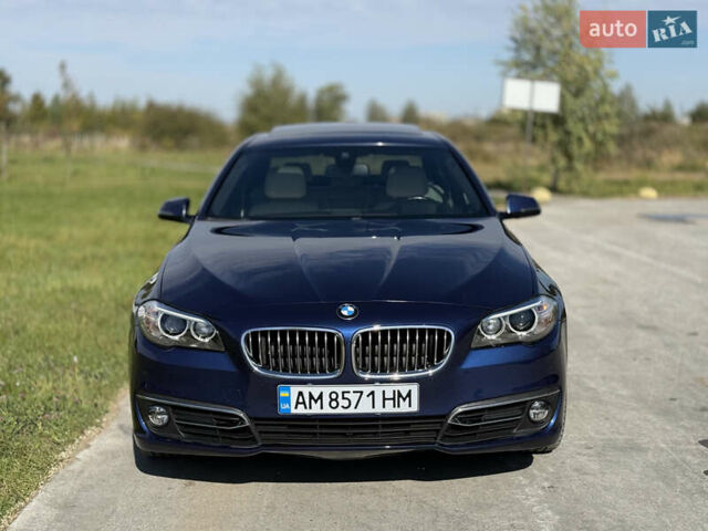 Синий БМВ 5 Серия, объемом двигателя 2.98 л и пробегом 183 тыс. км за 15500 $, фото 11 на Automoto.ua