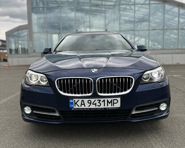 Синий БМВ 5 Серия, объемом двигателя 2 л и пробегом 155 тыс. км за 16500 $, фото 12 на Automoto.ua
