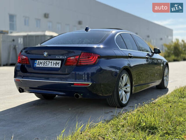 Синий БМВ 5 Серия, объемом двигателя 2.98 л и пробегом 183 тыс. км за 15500 $, фото 7 на Automoto.ua