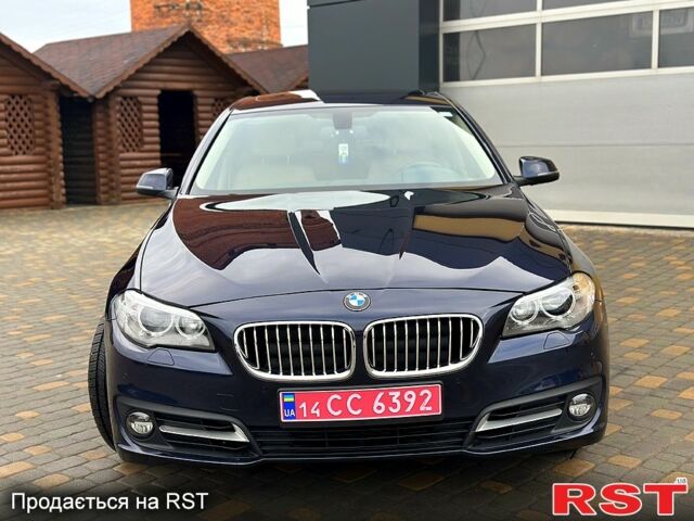 Синий БМВ 5 Серия, объемом двигателя 20 л и пробегом 110 тыс. км за 15900 $, фото 1 на Automoto.ua