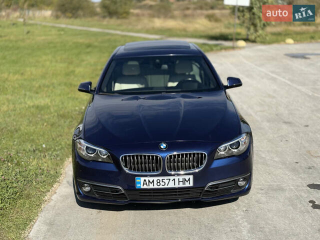 Синий БМВ 5 Серия, объемом двигателя 2.98 л и пробегом 183 тыс. км за 15500 $, фото 10 на Automoto.ua