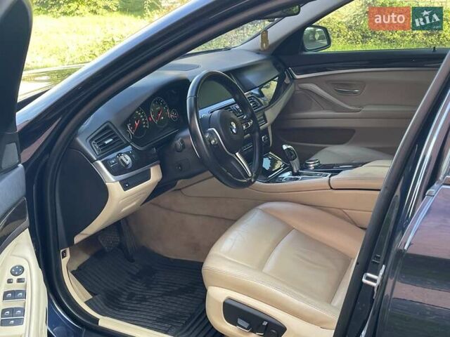 Синій БМВ 5 Серія, об'ємом двигуна 3 л та пробігом 206 тис. км за 14500 $, фото 16 на Automoto.ua