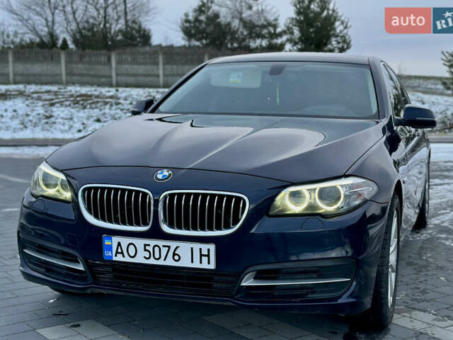 Синій БМВ 5 Серія, об'ємом двигуна 2 л та пробігом 320 тис. км за 18900 $, фото 1 на Automoto.ua