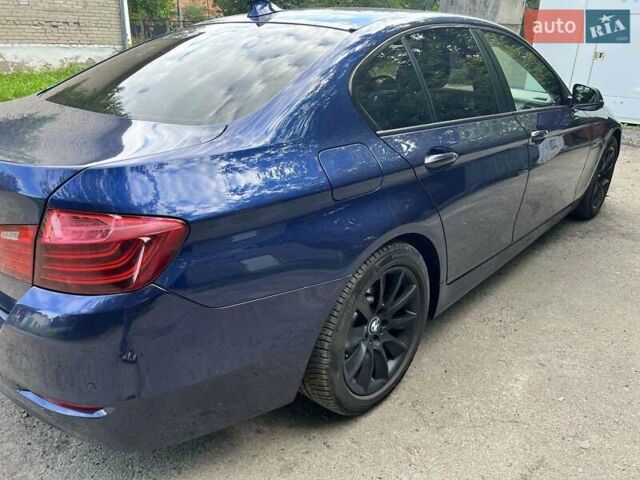 Синий БМВ 5 Серия, объемом двигателя 3 л и пробегом 225 тыс. км за 23000 $, фото 4 на Automoto.ua