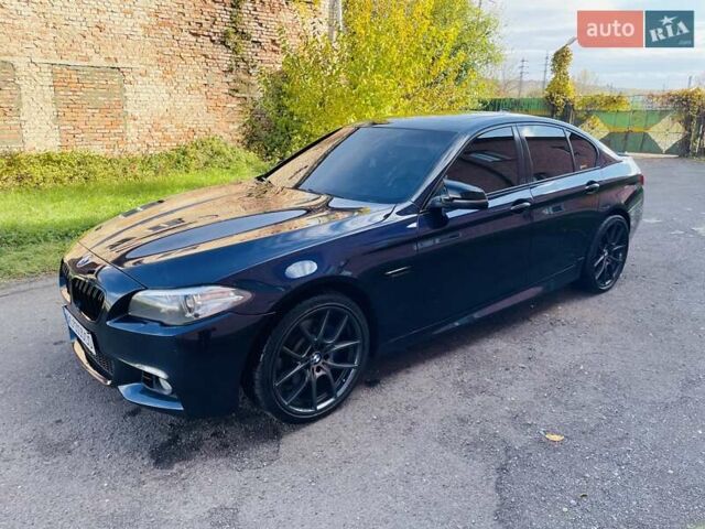 Синій БМВ 5 Серія, об'ємом двигуна 3 л та пробігом 206 тис. км за 14500 $, фото 1 на Automoto.ua