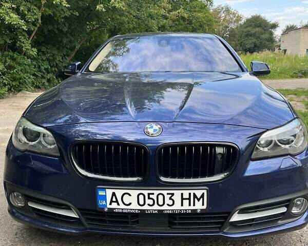Синий БМВ 5 Серия, объемом двигателя 3 л и пробегом 225 тыс. км за 23000 $, фото 3 на Automoto.ua