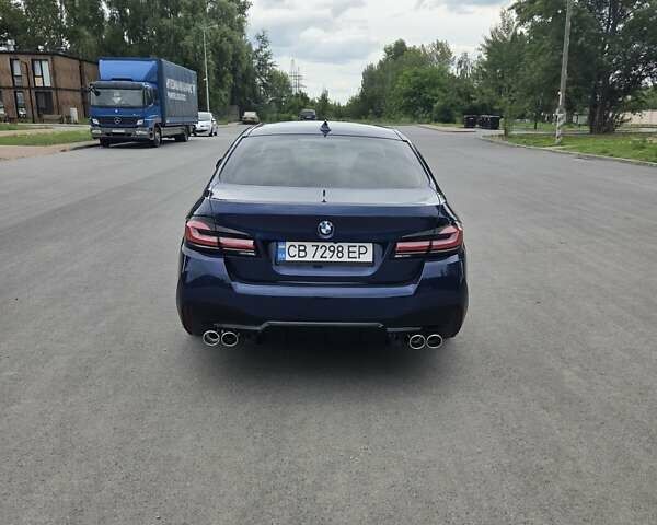 Синий БМВ 5 Серия, объемом двигателя 2 л и пробегом 103 тыс. км за 20700 $, фото 6 на Automoto.ua