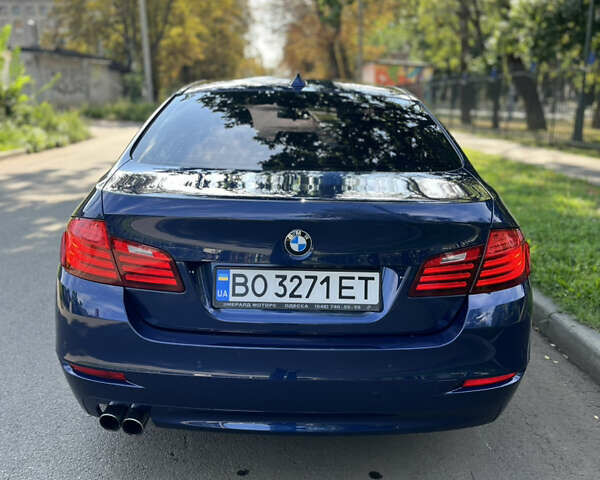 Синий БМВ 5 Серия, объемом двигателя 2 л и пробегом 131 тыс. км за 16800 $, фото 3 на Automoto.ua