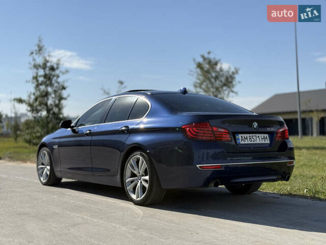 Синий БМВ 5 Серия, объемом двигателя 2.98 л и пробегом 183 тыс. км за 15500 $, фото 4 на Automoto.ua