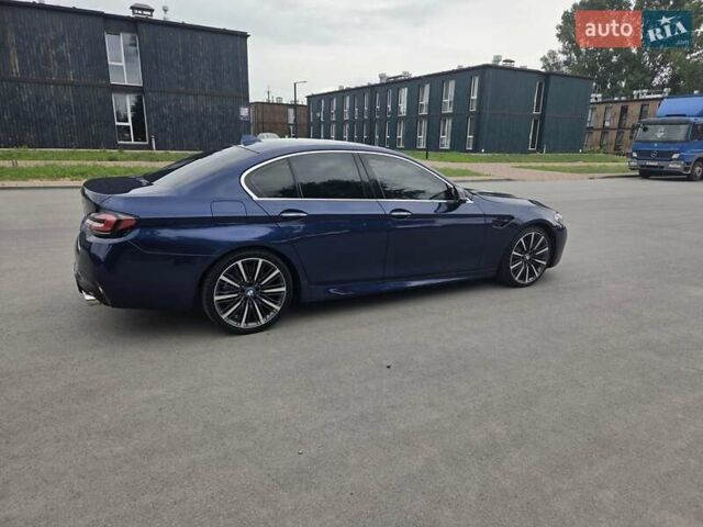 Синий БМВ 5 Серия, объемом двигателя 2 л и пробегом 103 тыс. км за 20700 $, фото 3 на Automoto.ua