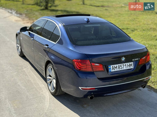 Синий БМВ 5 Серия, объемом двигателя 2.98 л и пробегом 183 тыс. км за 15500 $, фото 6 на Automoto.ua
