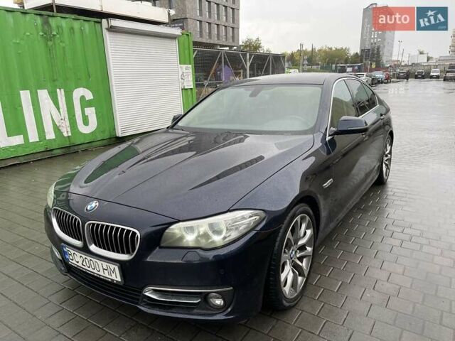 Синий БМВ 5 Серия, объемом двигателя 2 л и пробегом 295 тыс. км за 16300 $, фото 1 на Automoto.ua