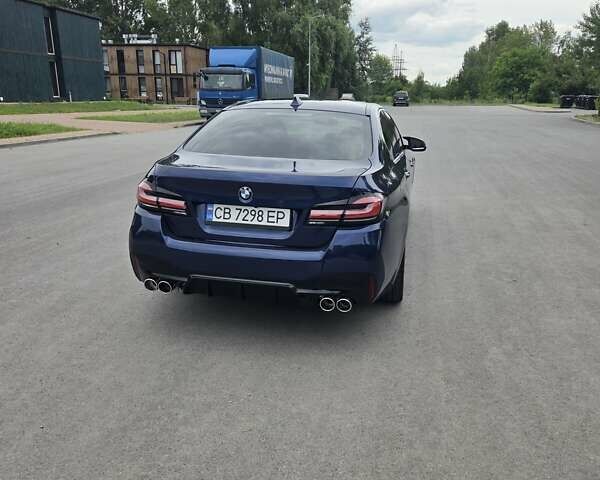 Синий БМВ 5 Серия, объемом двигателя 2 л и пробегом 103 тыс. км за 20700 $, фото 5 на Automoto.ua
