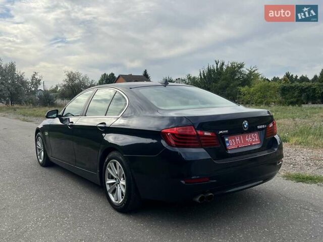Синій БМВ 5 Серія, об'ємом двигуна 2 л та пробігом 166 тис. км за 13500 $, фото 12 на Automoto.ua