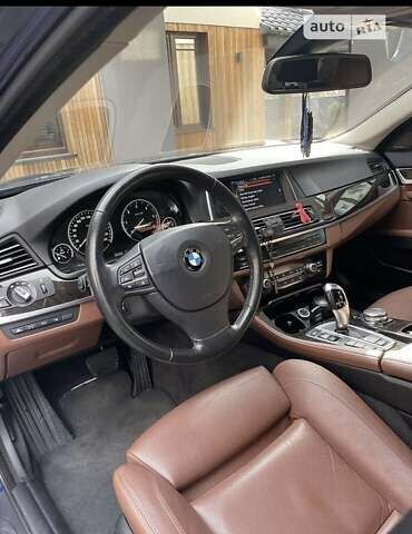 Синий БМВ 5 Серия, объемом двигателя 3 л и пробегом 225 тыс. км за 23000 $, фото 2 на Automoto.ua