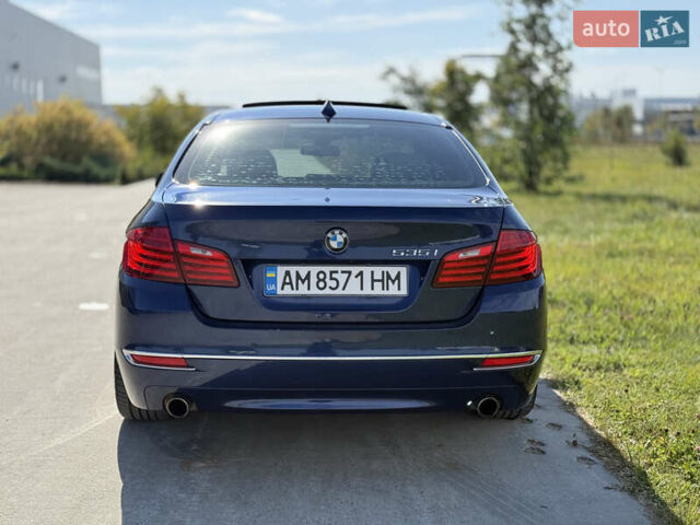 Синий БМВ 5 Серия, объемом двигателя 2.98 л и пробегом 183 тыс. км за 15500 $, фото 5 на Automoto.ua