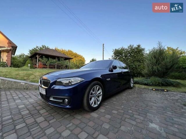 Синий БМВ 5 Серия, объемом двигателя 3 л и пробегом 225 тыс. км за 23000 $, фото 1 на Automoto.ua