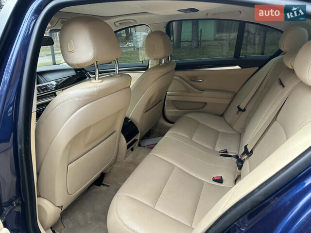 Синий БМВ 5 Серия, объемом двигателя 2 л и пробегом 154 тыс. км за 18500 $, фото 3 на Automoto.ua