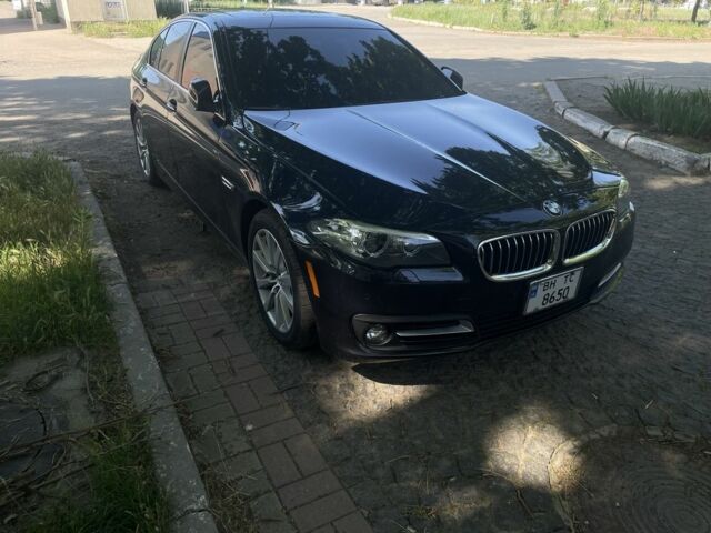 Синий БМВ 5 Серия, объемом двигателя 3 л и пробегом 186 тыс. км за 21000 $, фото 2 на Automoto.ua