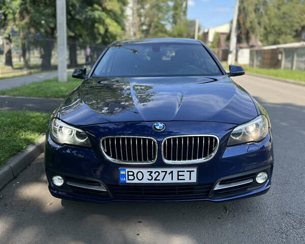 Синий БМВ 5 Серия, объемом двигателя 2 л и пробегом 131 тыс. км за 16800 $, фото 7 на Automoto.ua