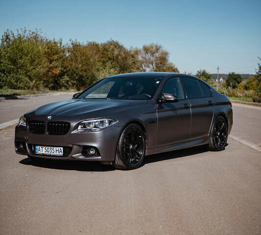 Синий БМВ 5 Серия, объемом двигателя 2 л и пробегом 116 тыс. км за 20000 $, фото 1 на Automoto.ua