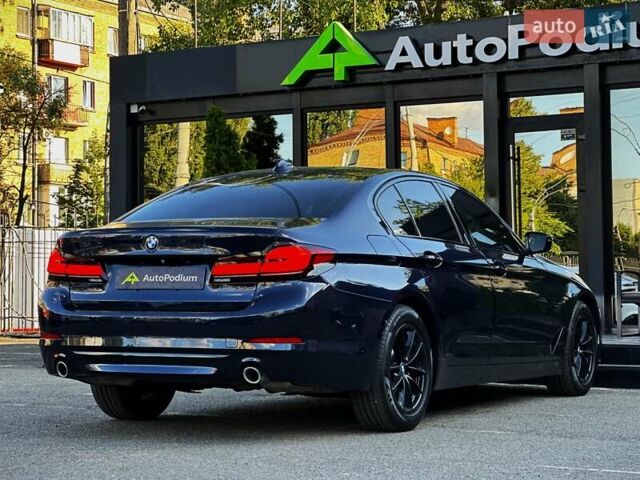 Синій БМВ 5 Серія, об'ємом двигуна 2 л та пробігом 119 тис. км за 28800 $, фото 13 на Automoto.ua