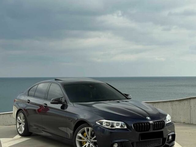 Синий БМВ 5 Серия, объемом двигателя 3 л и пробегом 155 тыс. км за 14000 $, фото 2 на Automoto.ua