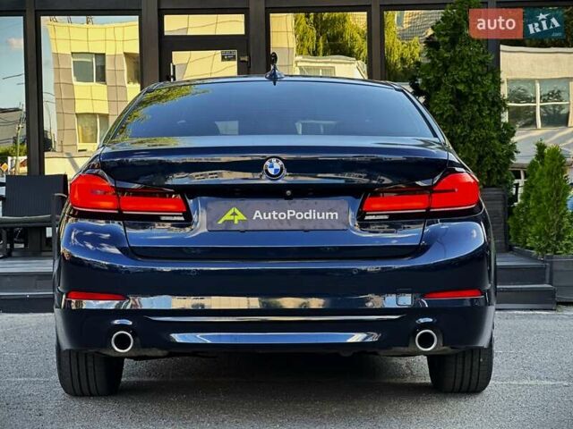 Синий БМВ 5 Серия, объемом двигателя 2 л и пробегом 119 тыс. км за 28800 $, фото 12 на Automoto.ua