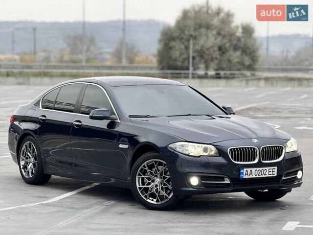 Синий БМВ 5 Серия, объемом двигателя 2 л и пробегом 186 тыс. км за 16400 $, фото 3 на Automoto.ua