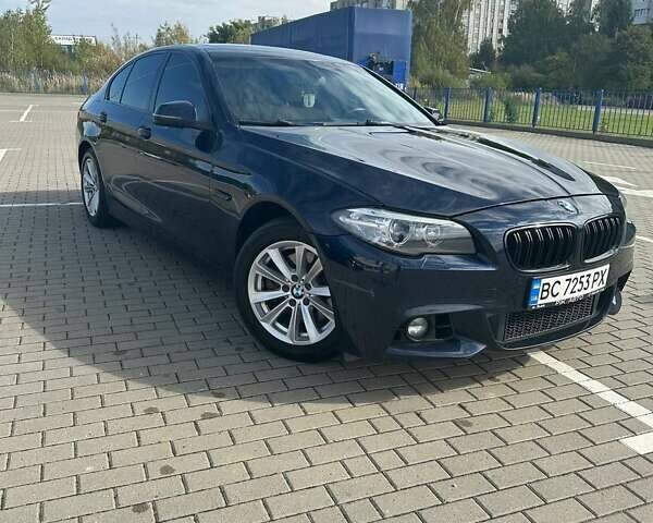 Синій БМВ 5 Серія, об'ємом двигуна 2 л та пробігом 133 тис. км за 15250 $, фото 21 на Automoto.ua