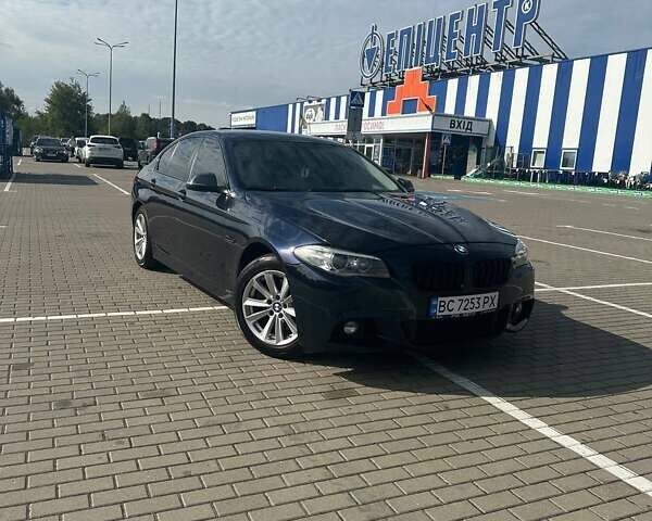 Синій БМВ 5 Серія, об'ємом двигуна 2 л та пробігом 133 тис. км за 15250 $, фото 1 на Automoto.ua