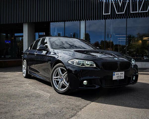 Синий БМВ 5 Серия, объемом двигателя 3 л и пробегом 171 тыс. км за 23000 $, фото 1 на Automoto.ua