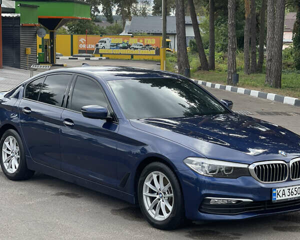 Синий БМВ 5 Серия, объемом двигателя 2 л и пробегом 241 тыс. км за 23400 $, фото 2 на Automoto.ua
