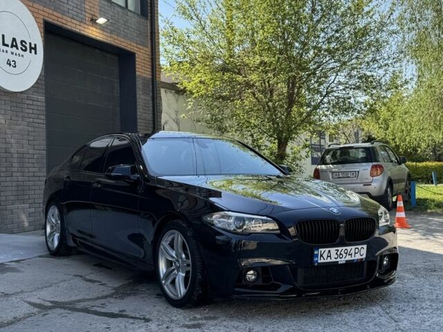 Синий БМВ 5 Серия, объемом двигателя 3 л и пробегом 94 тыс. км за 25499 $, фото 1 на Automoto.ua