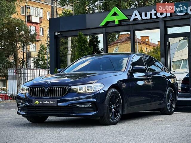 Синій БМВ 5 Серія, об'ємом двигуна 2 л та пробігом 119 тис. км за 28800 $, фото 2 на Automoto.ua