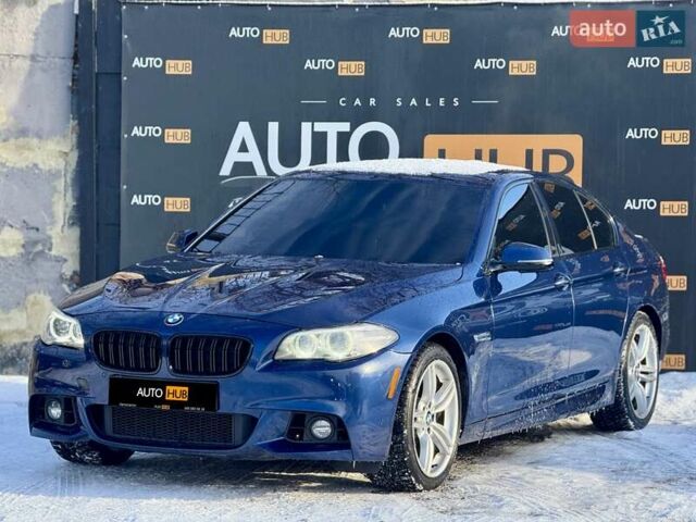 Синій БМВ 5 Серія, об'ємом двигуна 2 л та пробігом 215 тис. км за 15800 $, фото 4 на Automoto.ua