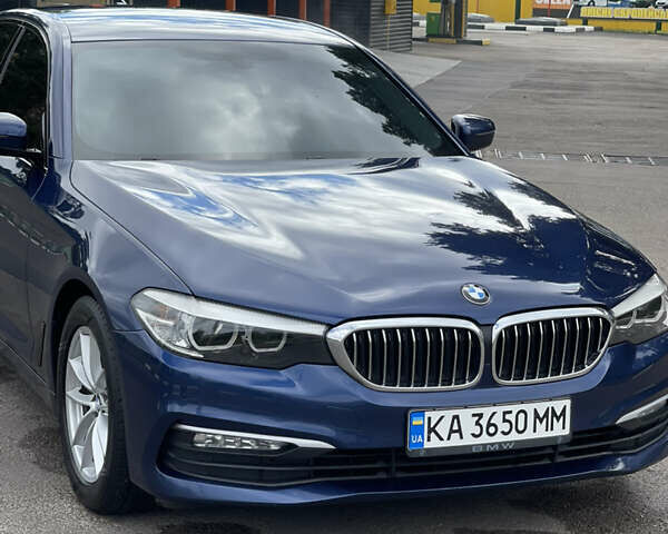 Синий БМВ 5 Серия, объемом двигателя 2 л и пробегом 241 тыс. км за 23400 $, фото 6 на Automoto.ua