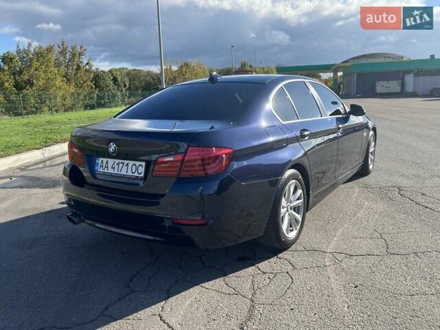 Синий БМВ 5 Серия, объемом двигателя 2 л и пробегом 120 тыс. км за 22500 $, фото 5 на Automoto.ua